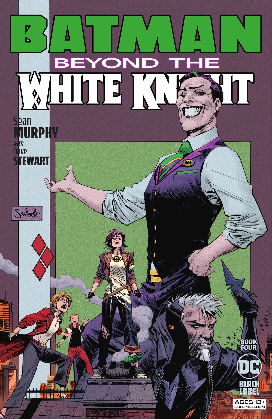 Batman: Beyond the White Knight #4 preview images