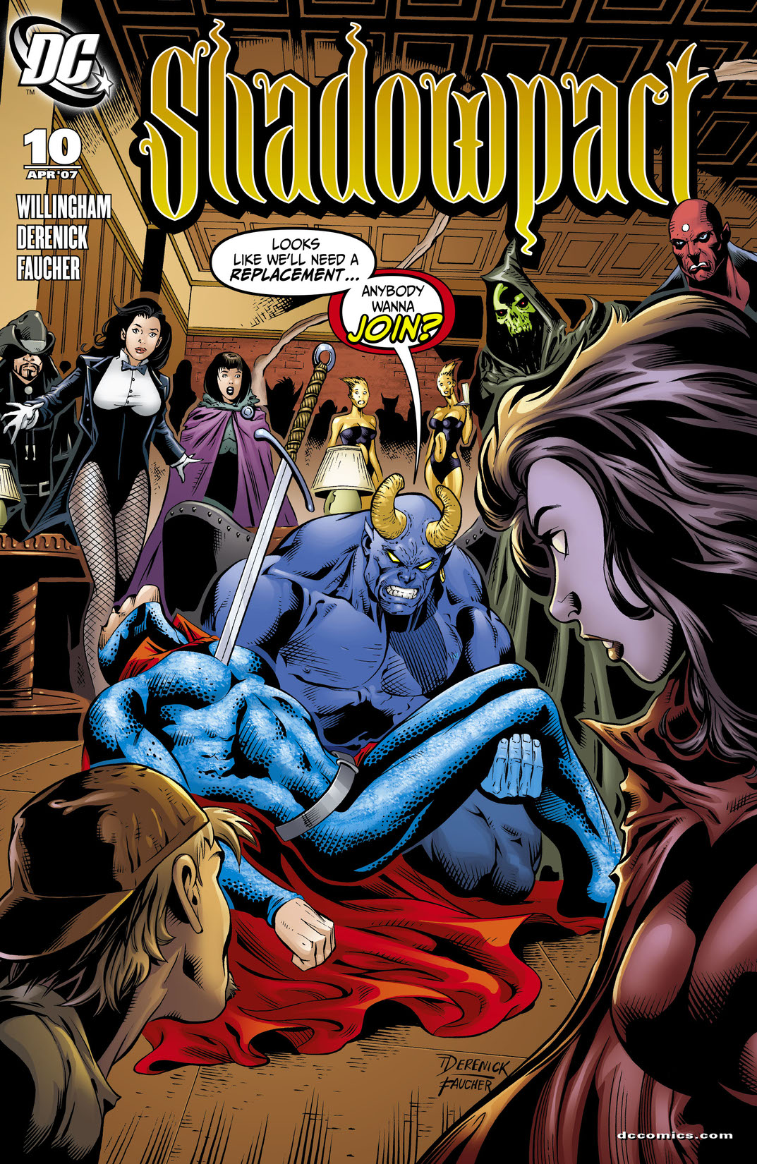 Shadowpact #10 preview images