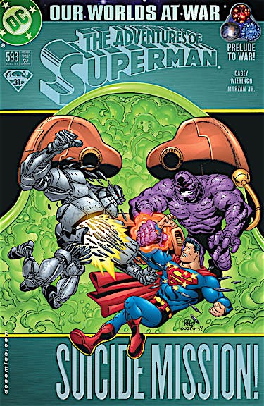 Adventures of Superman (1987-2006) #593 preview images