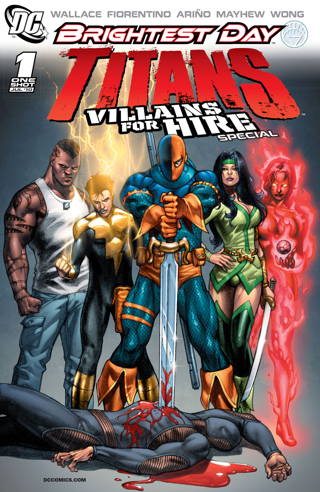 Titans: Villains for Hire Special #1 preview images