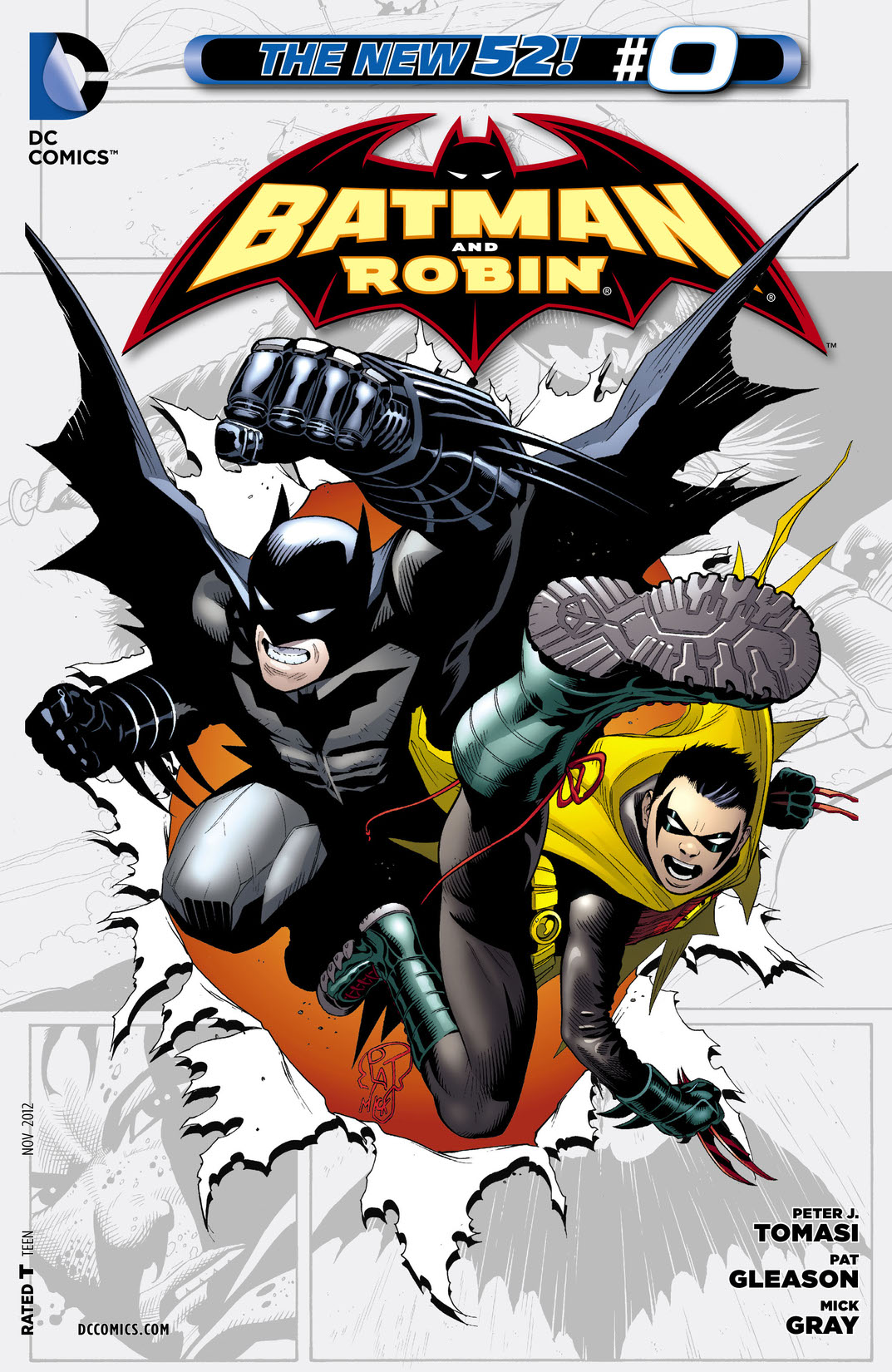 Batman and Robin (2011-) #0 preview images
