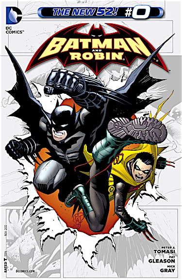 Batman and Robin (2011-) #0 preview images