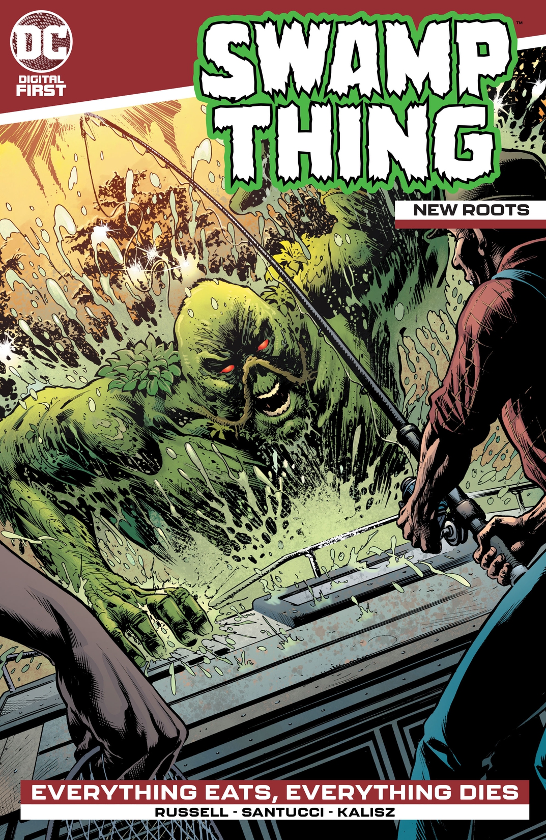 Swamp Thing: New Roots #2 preview images
