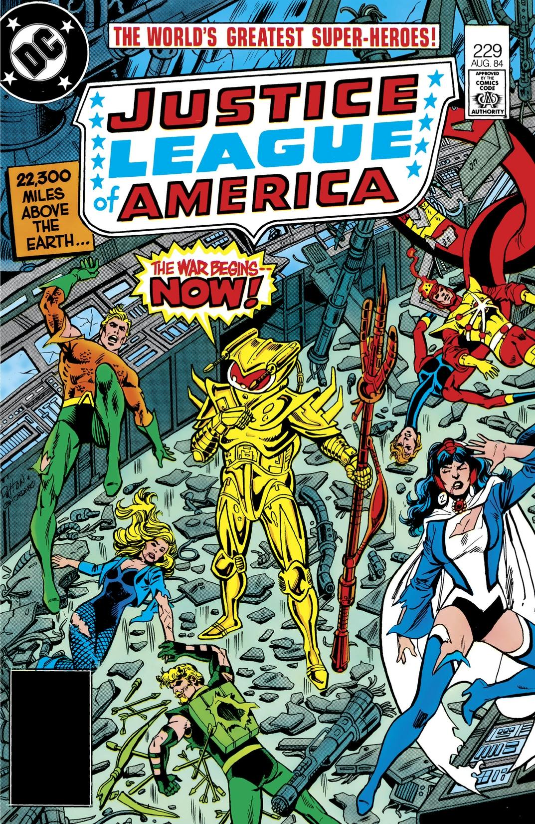 Justice League of America (1960-) #229 preview images