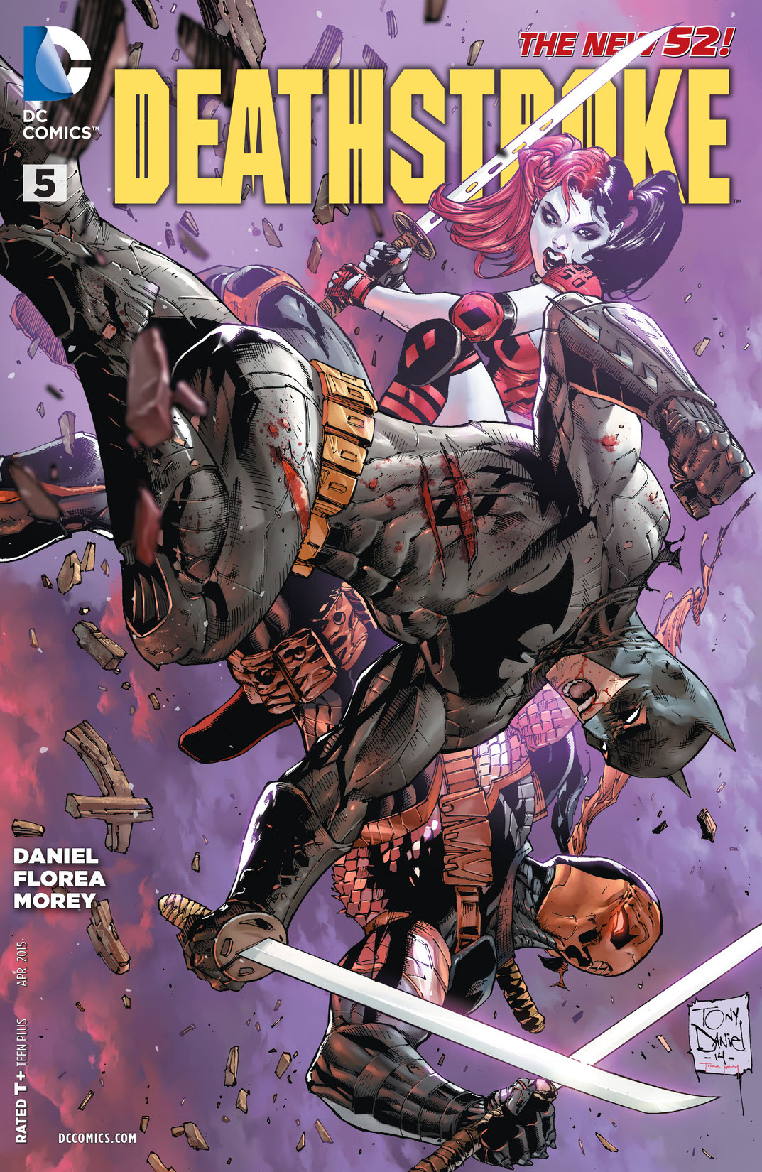 Deathstroke (2014-) #5 preview images