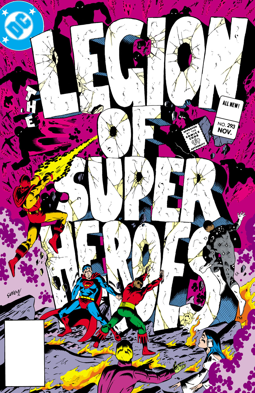 The Legion of Super-Heroes (1980-) #293 preview images