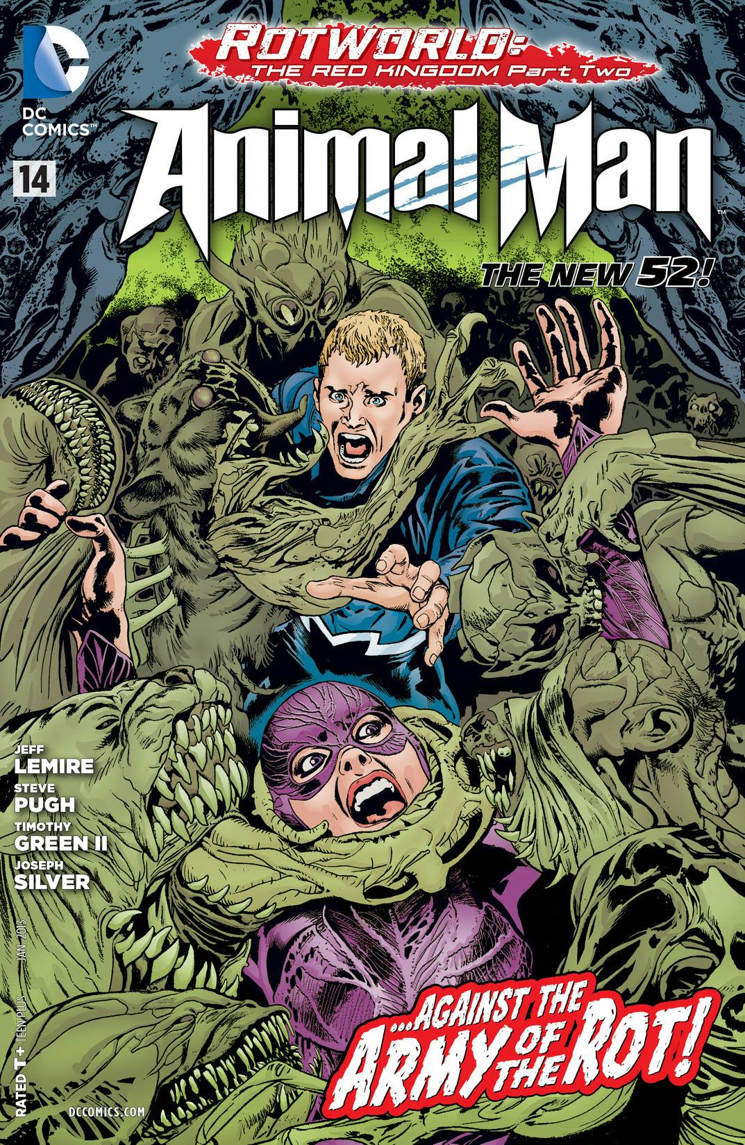 Animal Man (2011-) #14 preview images