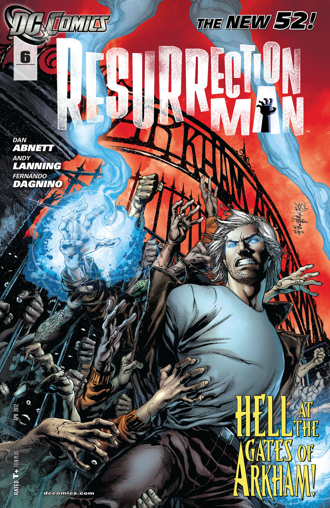 Resurrection Man (2011-) #6 preview images