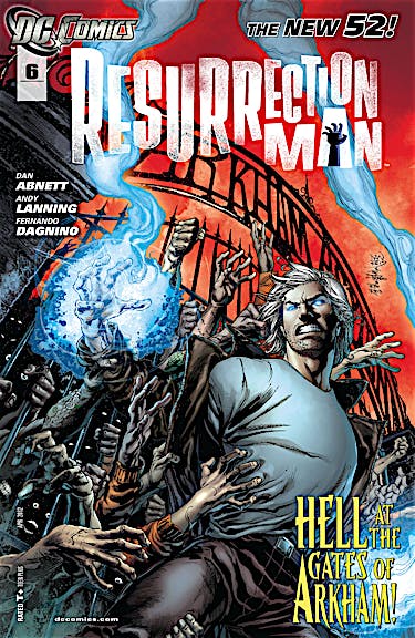 Resurrection Man (2011-) #6 preview images