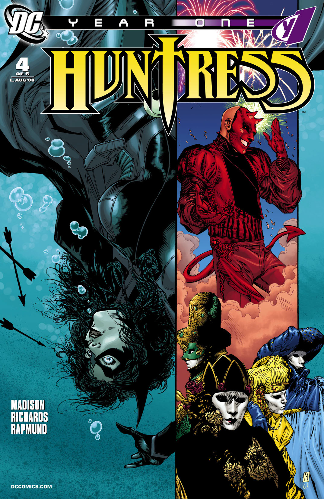 Huntress: Year One #4 preview images