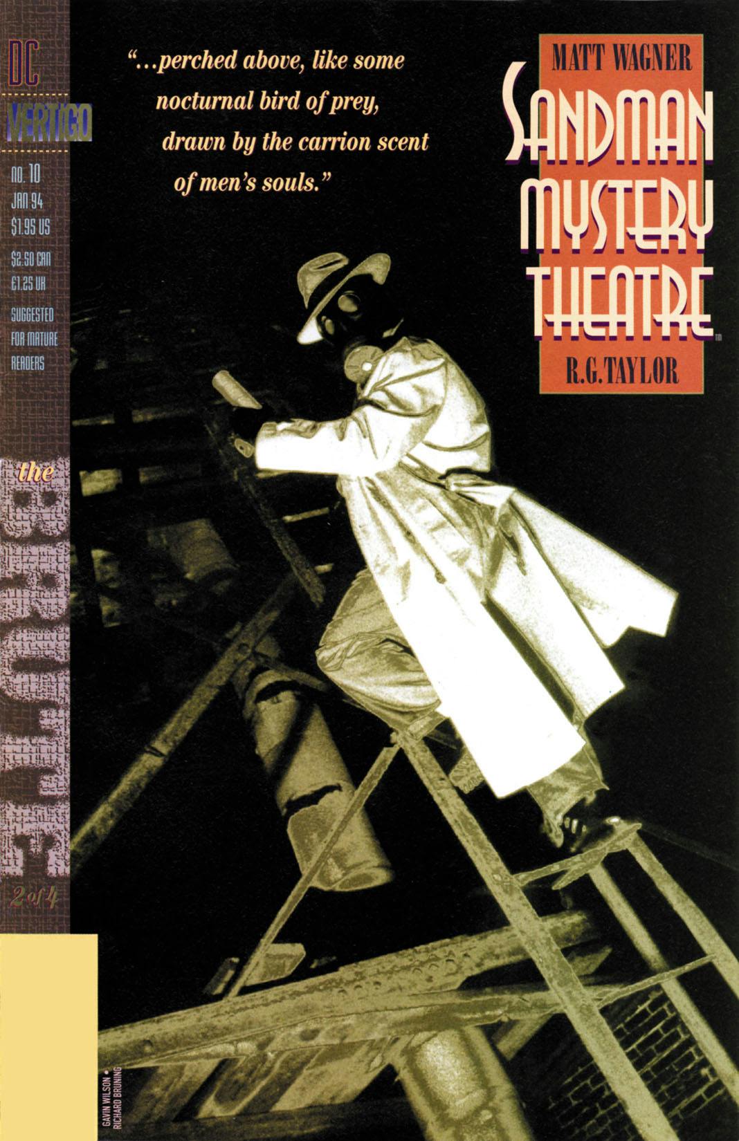 Sandman Mystery Theatre #10 preview images