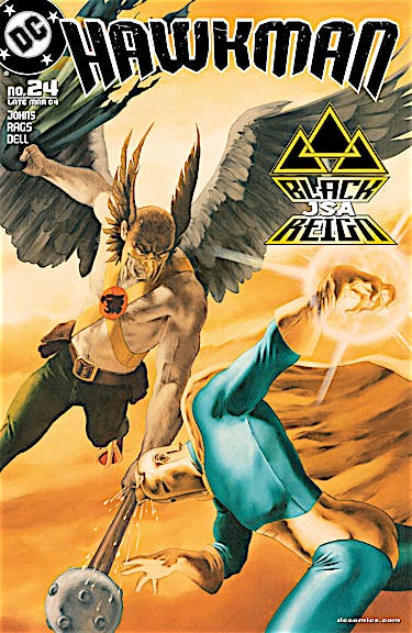 Hawkman (2002-) #24 preview images
