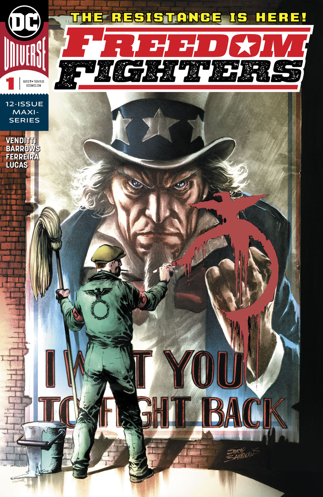 Freedom Fighters (2018-2019) #1 preview images