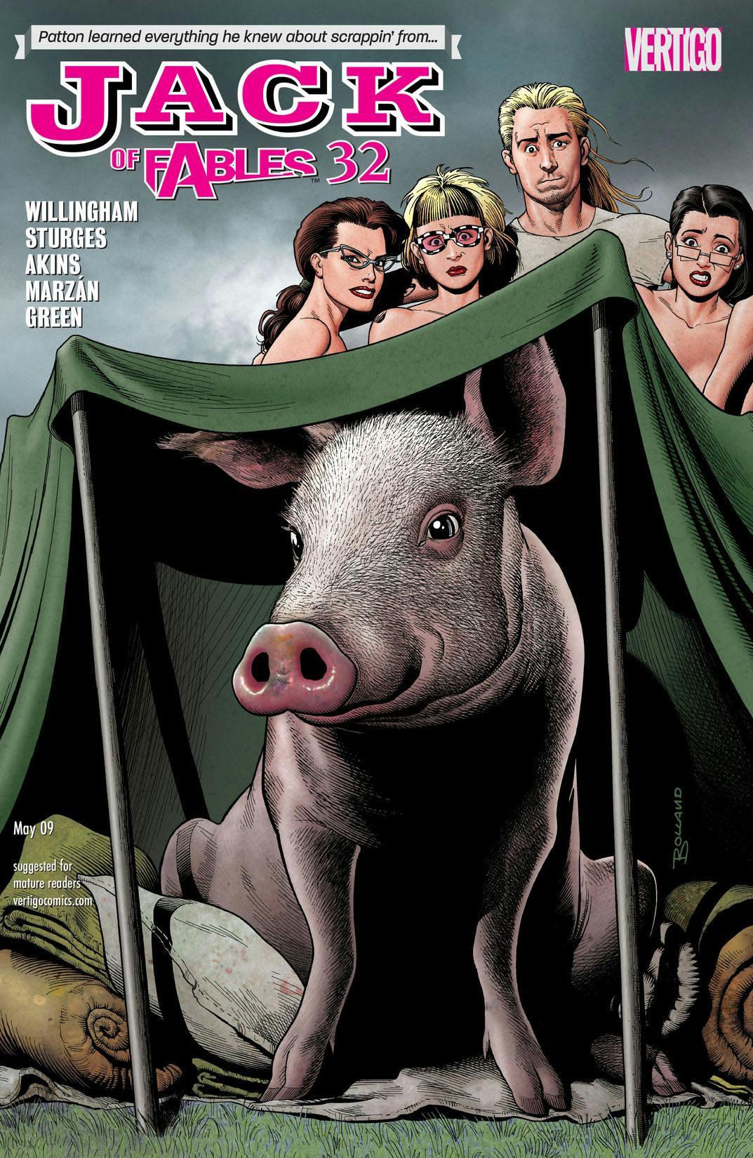 Jack of Fables #32 preview images