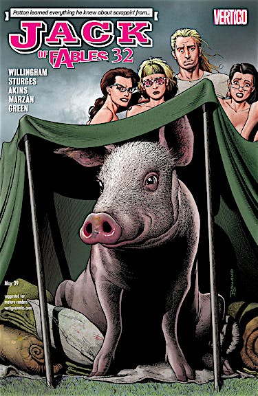 Jack of Fables #32 preview images