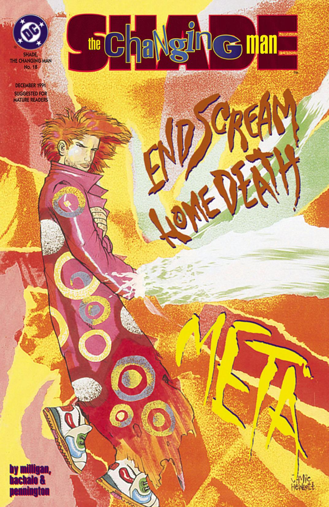 Shade, The Changing Man #18 preview images