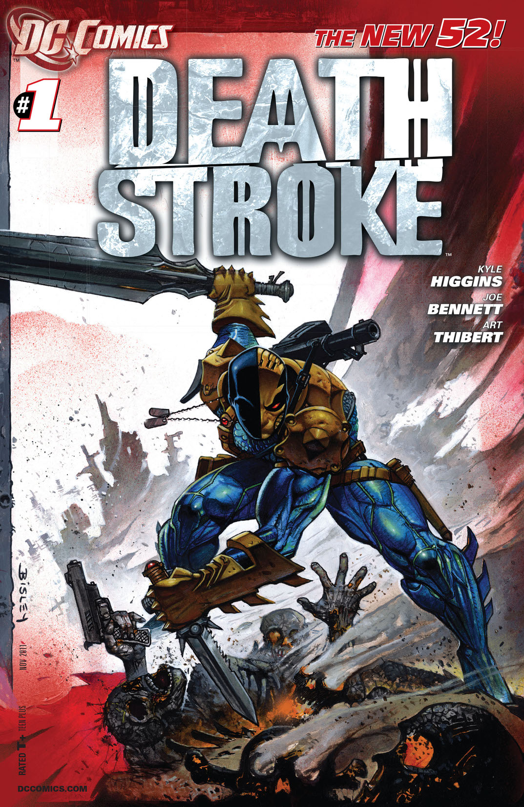 Deathstroke (2011-) #1 preview images