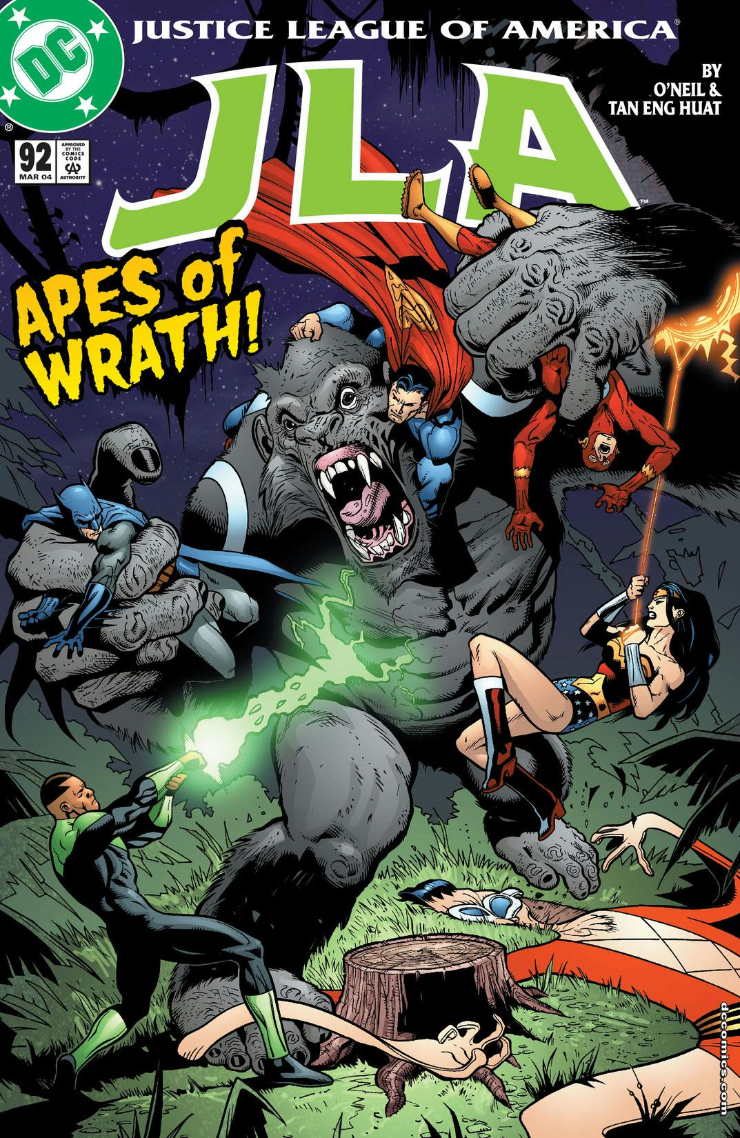 JLA #92 preview images