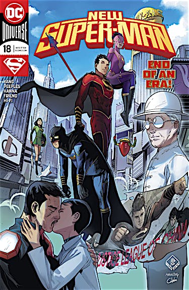 New Super-Man #18 preview images