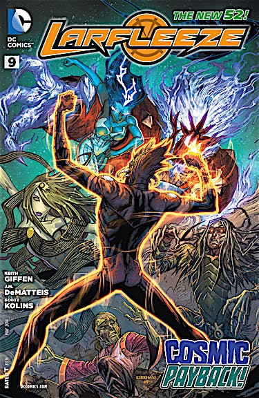 Larfleeze #9 preview images