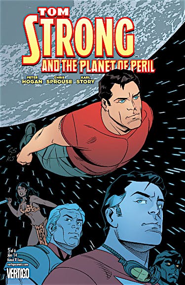 Tom Strong and the Planet of Peril #5 preview images