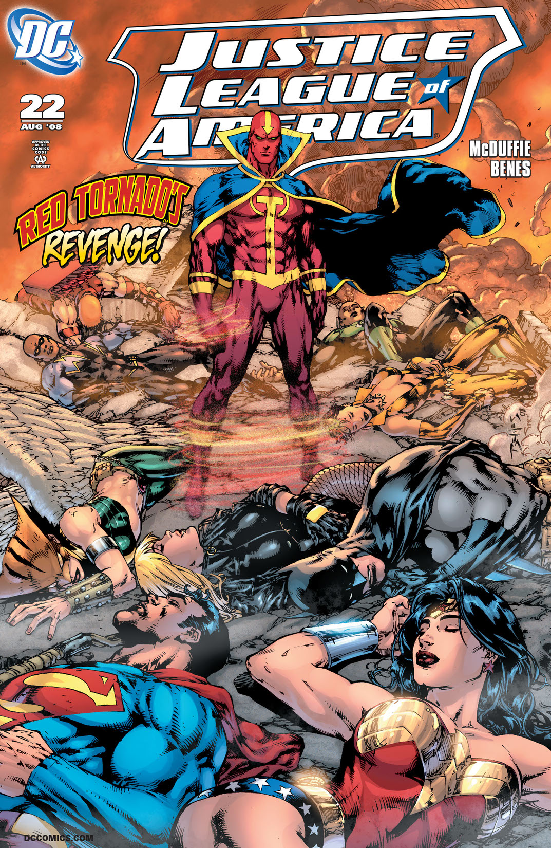 Justice League of America (2006-) #22 preview images