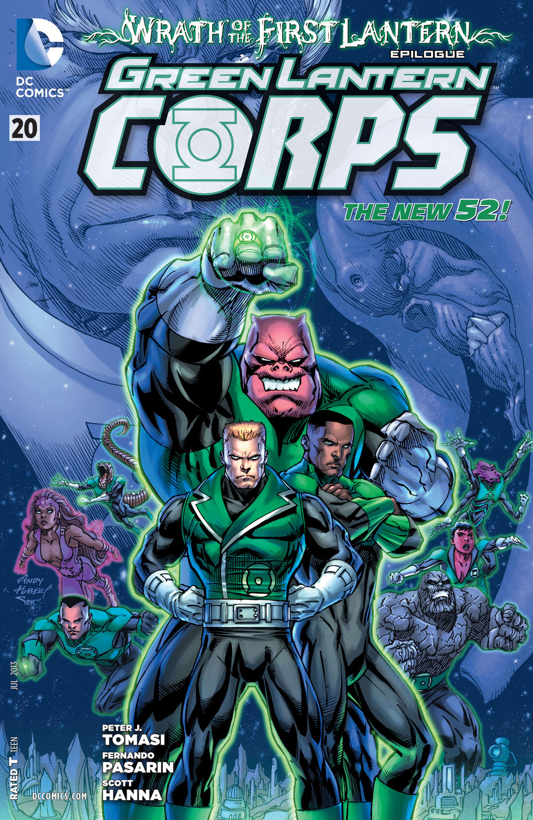 Green Lantern Corps (2011-) #20 preview images