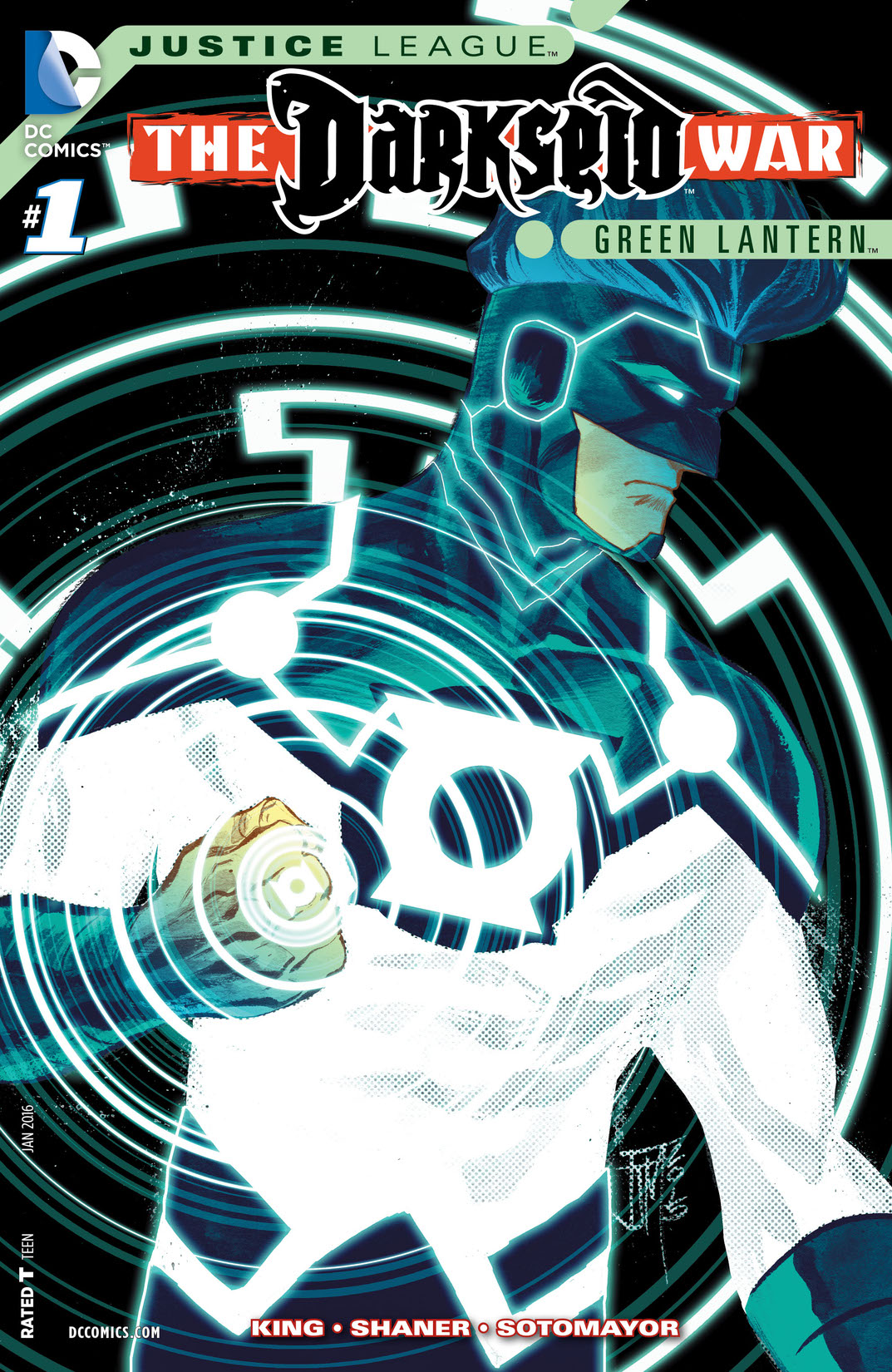 Justice League: Darkseid War: Green Lantern #1 preview images