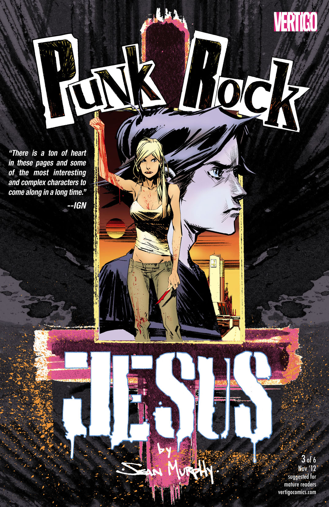 Punk Rock Jesus #3 preview images