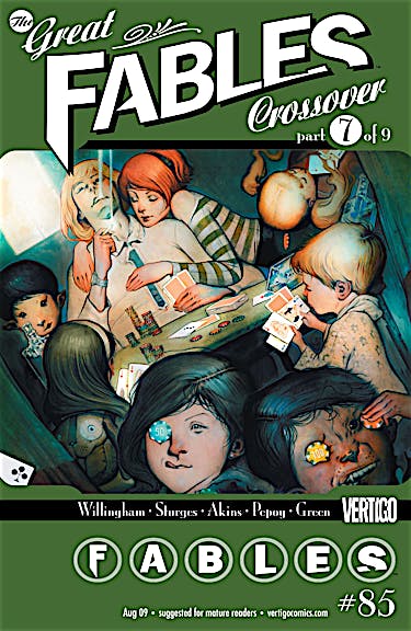 Fables #85 preview images