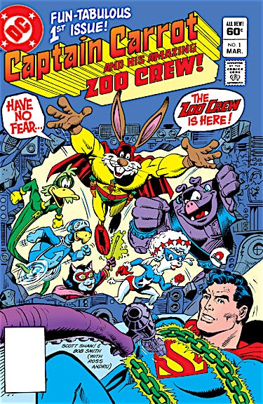 Captain Carrot and His Amazing Zoo Crew #1