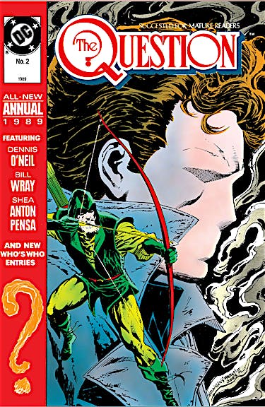 The Question Annual (1988-1989) #2 preview images