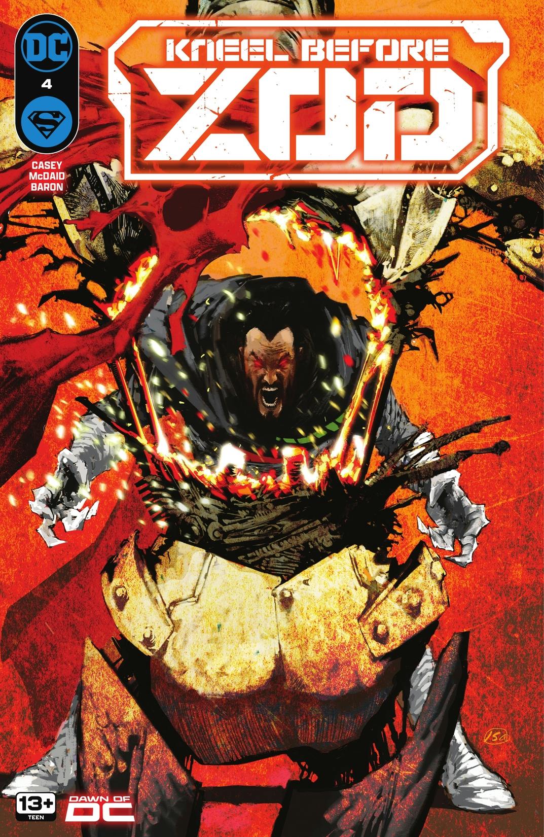 Kneel Before Zod #4 preview images