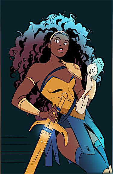 Warriors and a Wee Wonder #4 preview images