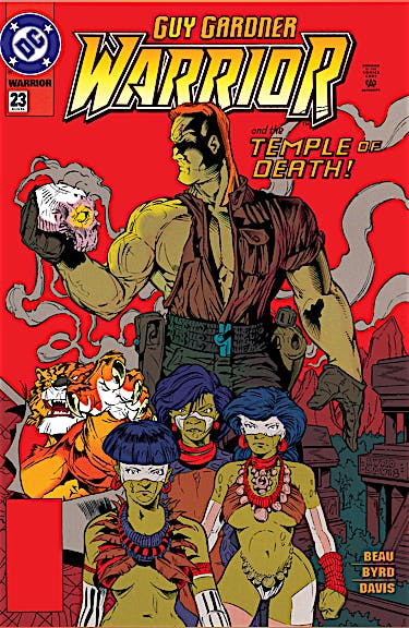 Guy Gardner: Warrior #23 preview images