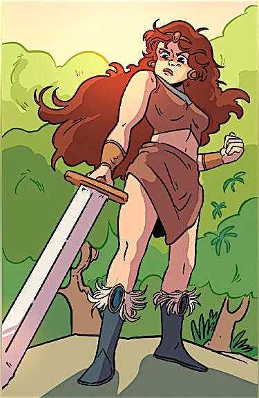 My Little Warlord #18 preview images