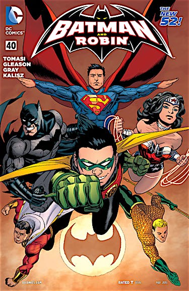 Batman and Robin (2011-) #40 preview images