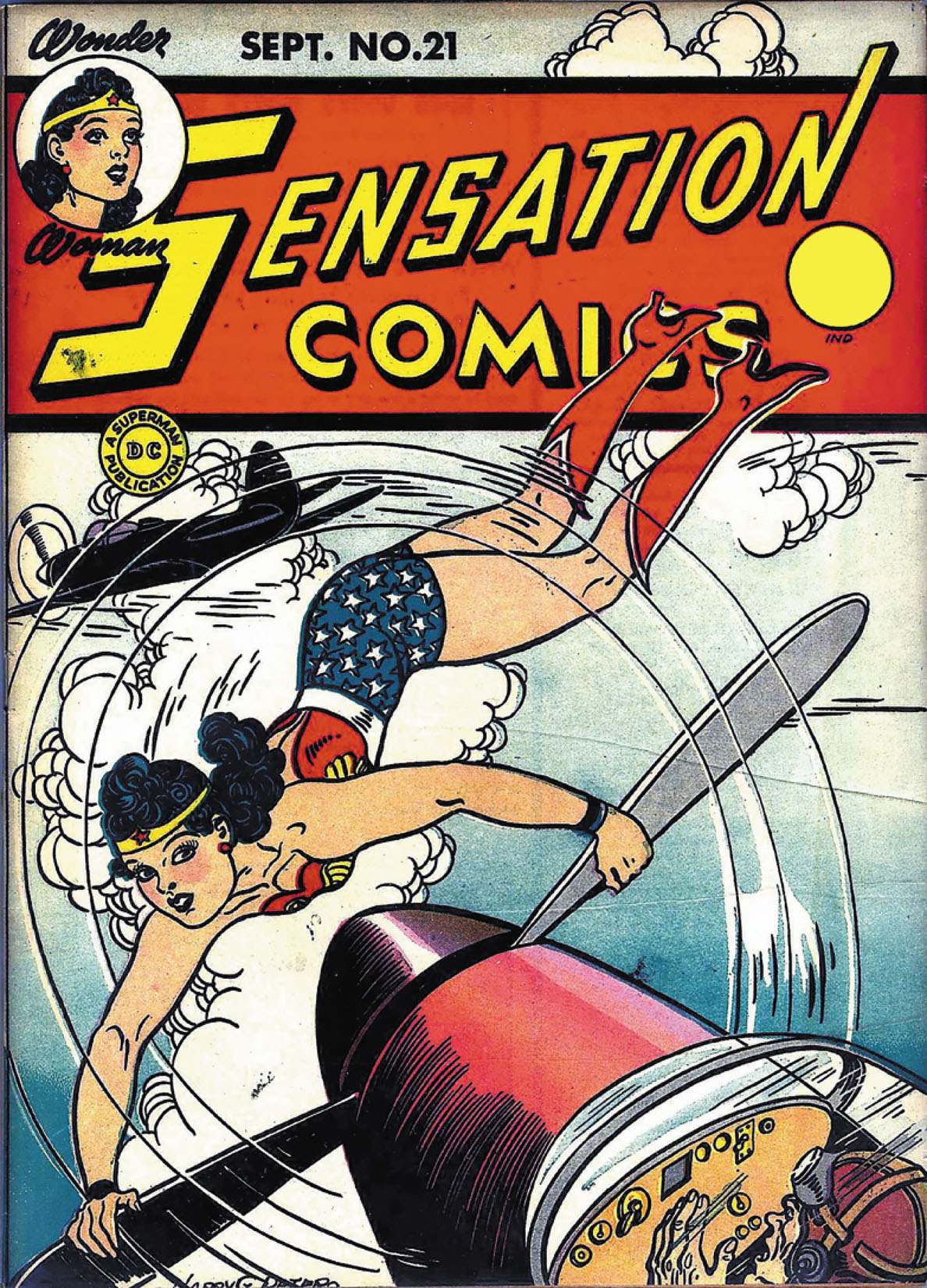 Sensation Comics #21 preview images