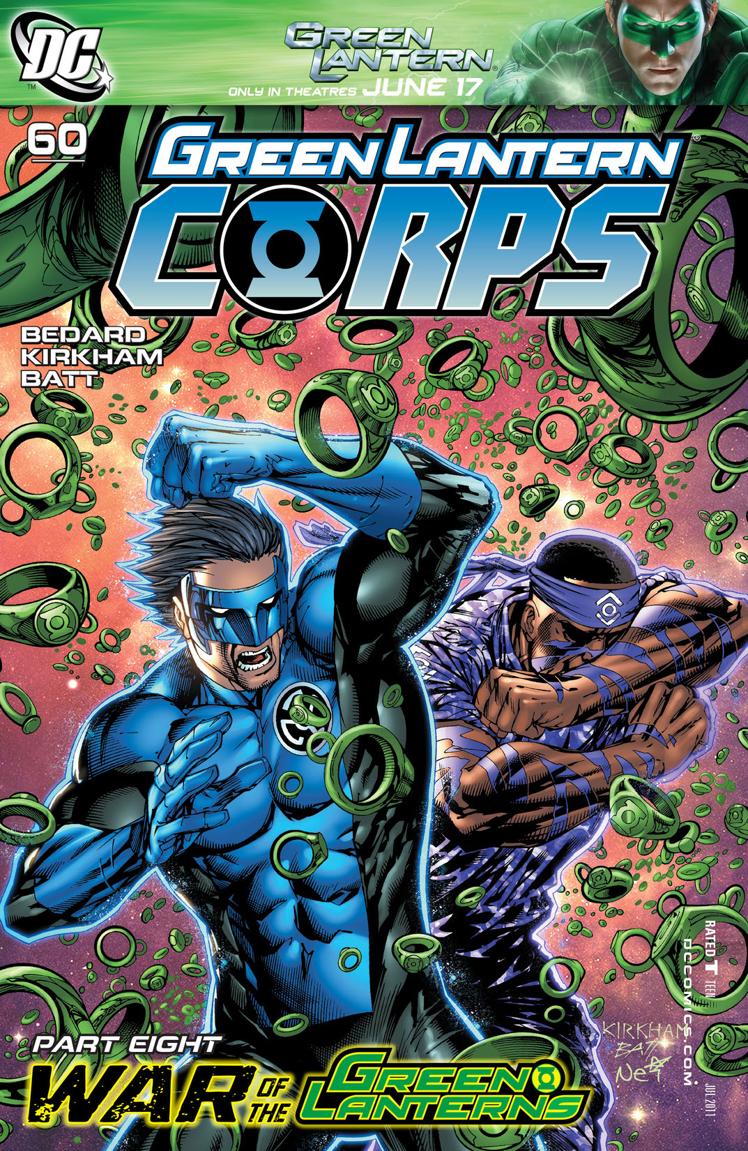 Green Lantern Corps (2006-) #60 preview images