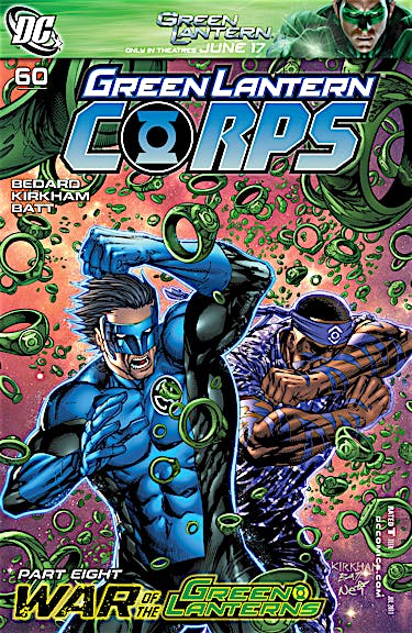 Green Lantern Corps (2006-) #60 preview images