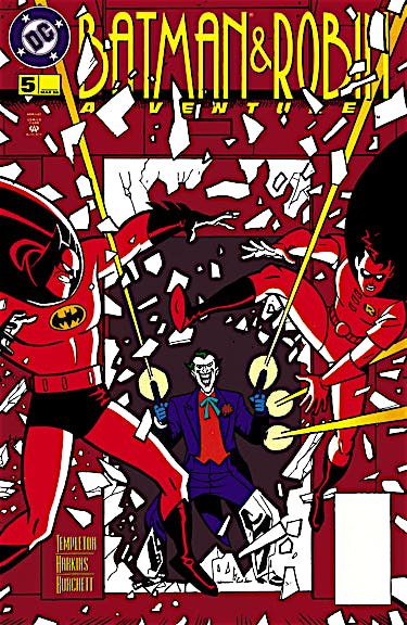 The Batman and Robin Adventures #5 preview images