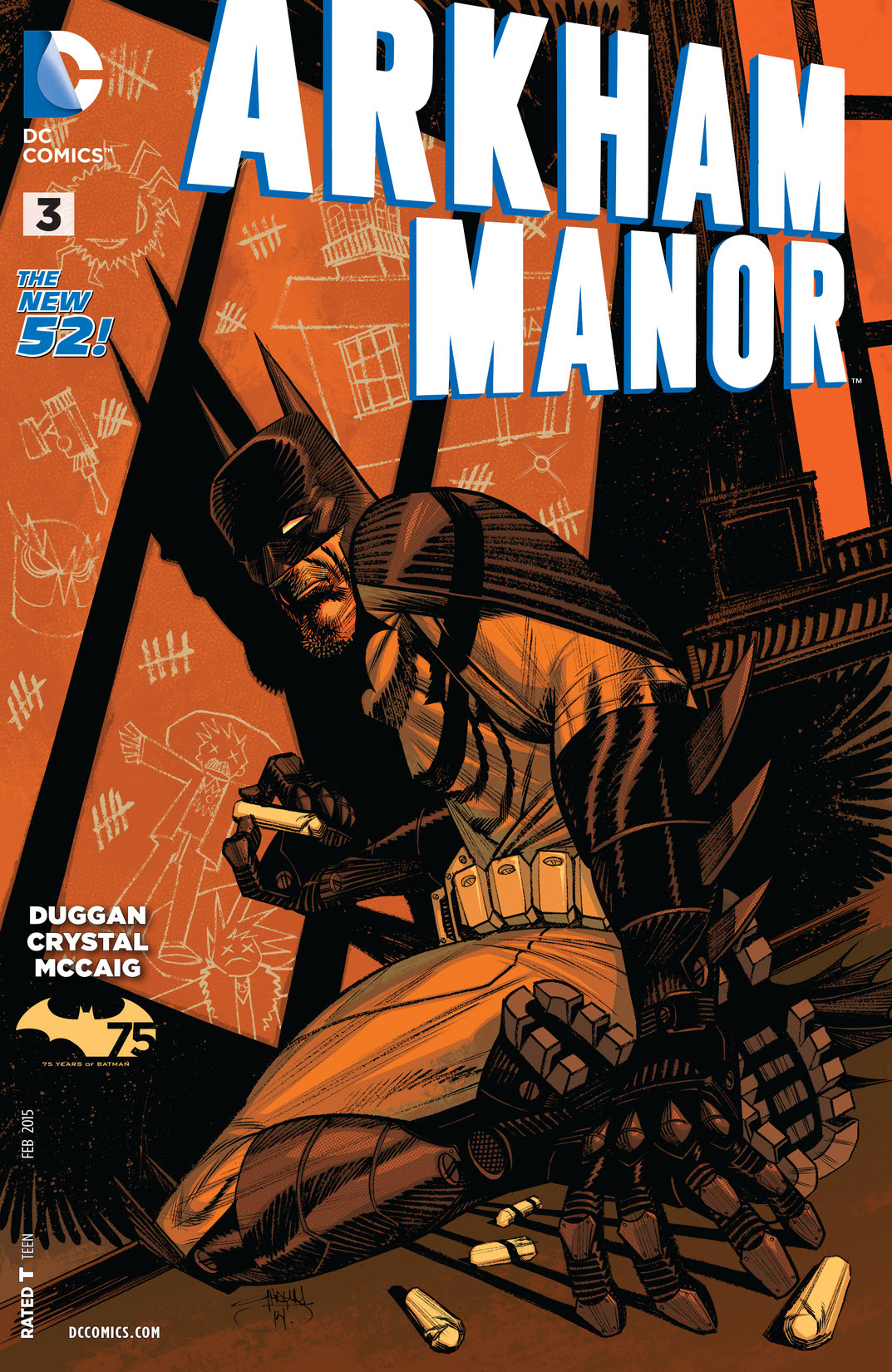 Arkham Manor #3 preview images