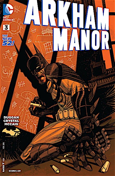 Arkham Manor #3 preview images