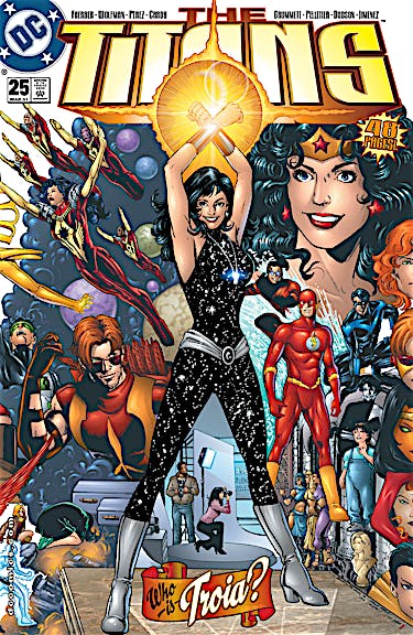 The Titans #25 preview images