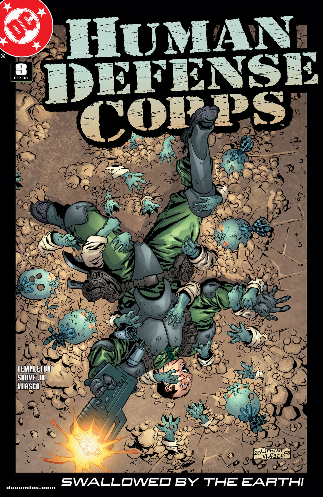 Human Defense Corps. #3 preview images
