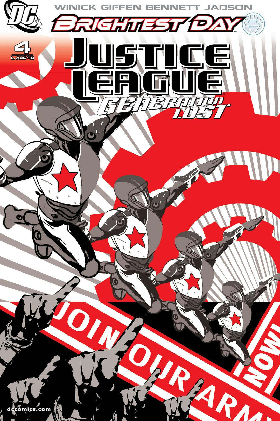 Justice League: Generation Lost #4 preview images