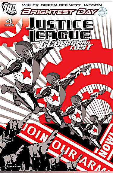 Justice League: Generation Lost #4 preview images