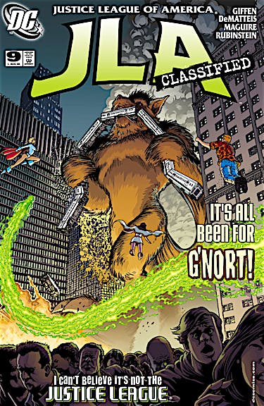 JLA: Classified #9 preview images