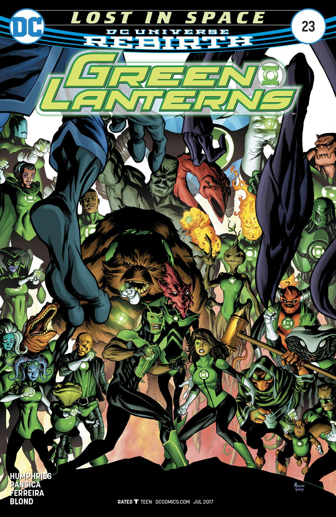 Green Lanterns #23 preview images