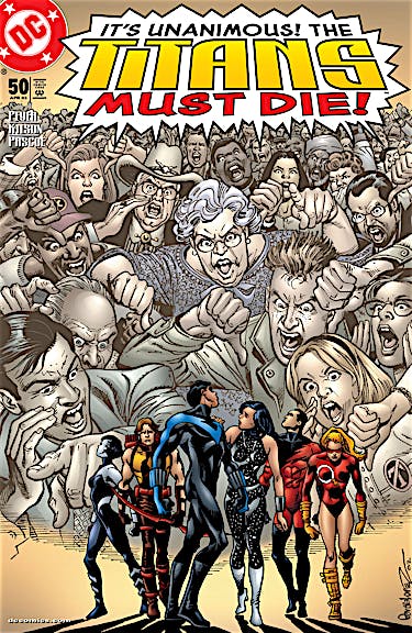 The Titans #50 preview images